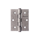 Atlantic Ball Bearing Hinges 3" x 2.5" x 2.5mm - Distressed Silver