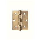 Atlantic Ball Bearing Hinges 3" x 2.5" x 2.5mm - Matt Antique Brass