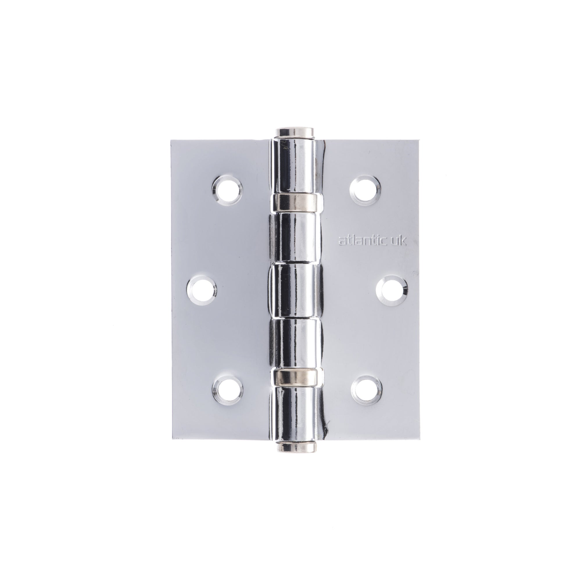 Atlantic Ball Bearing Hinges 3" x 2.5" x 2.5mm - Polished Chrome