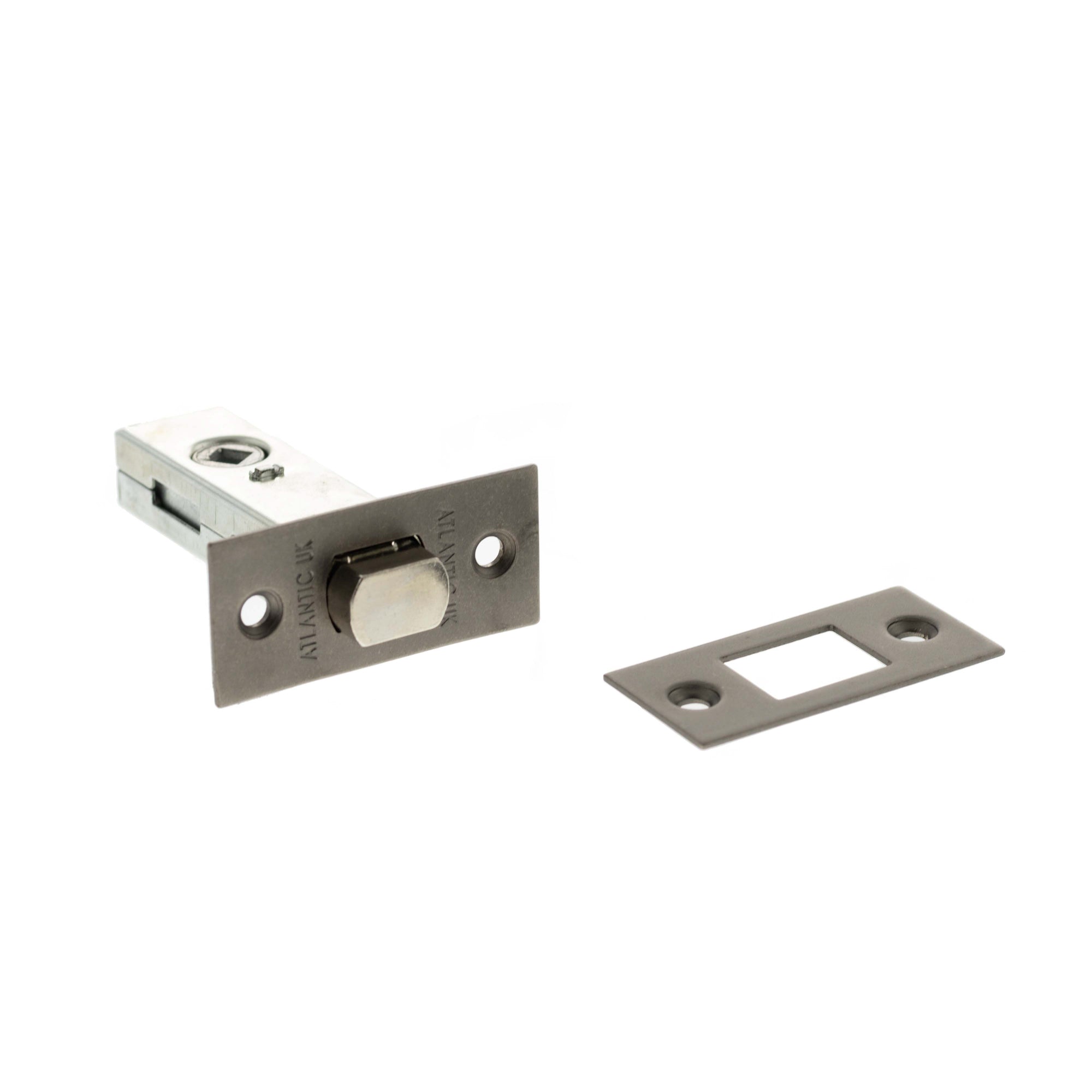 Atlantic Tubular Deadbolt 2.5" - Distressed Silver