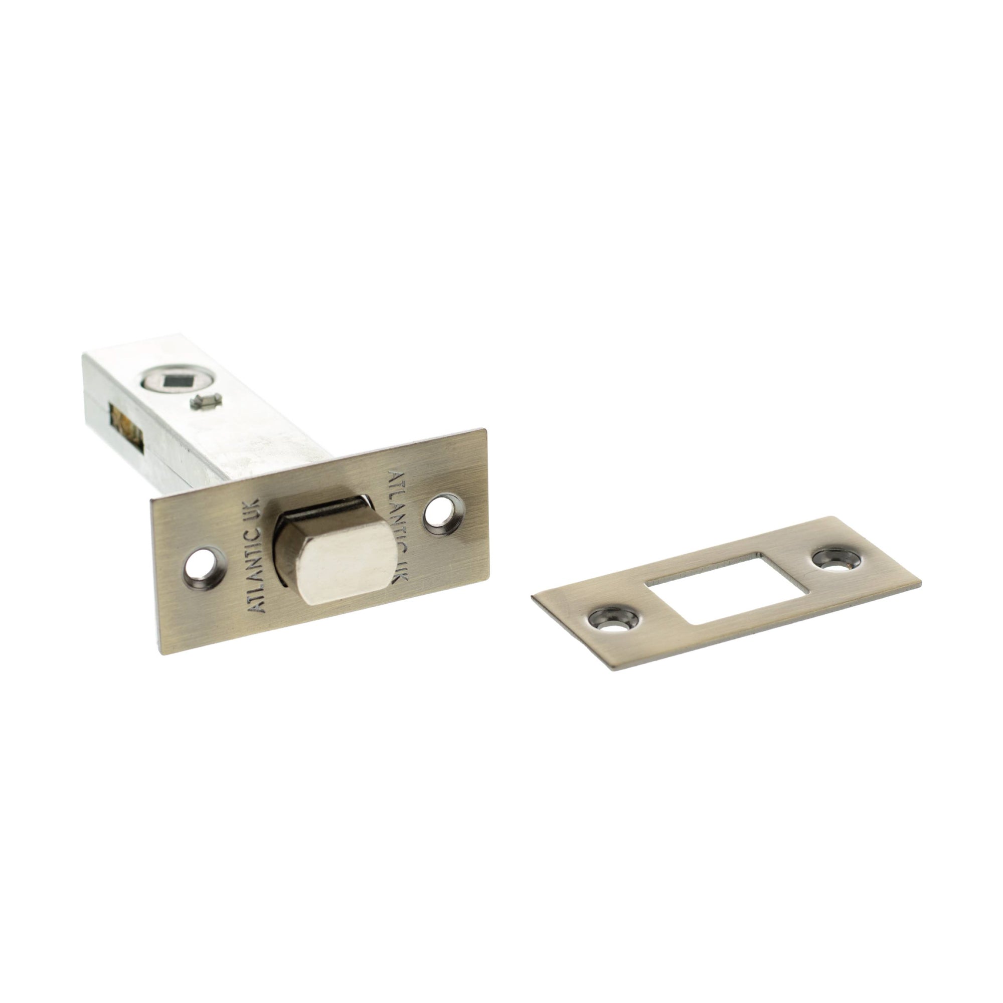 Atlantic Tubular Deadbolt 3" - Antique Brass