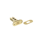 Atlantic Radius Fire-Rated CE Marked Bolt Through Tubular Deadbolt 2.5" - Satin Brass