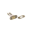 Atlantic Radius Fire-Rated CE Marked Bolt Through Tubular Deadbolt 3" - Matt Antique Brass