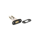 Atlantic Radius Fire-Rated CE Marked Bolt Through Tubular Deadbolt 3" - Matt Black
