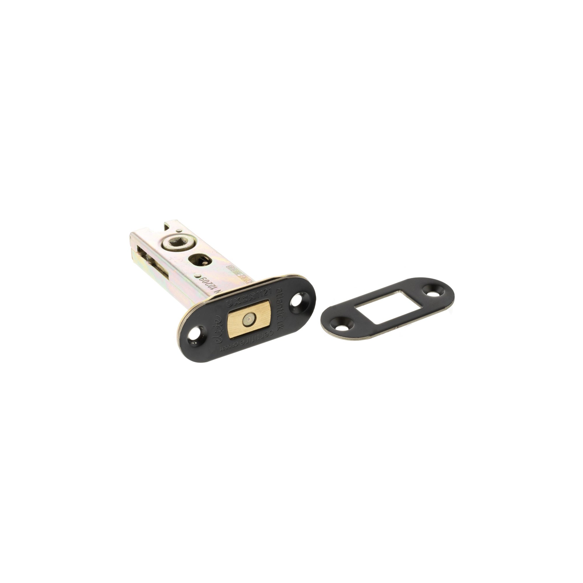 Atlantic Radius Fire-Rated CE Marked Bolt Through Tubular Deadbolt 3" - Urban Dark Bronze