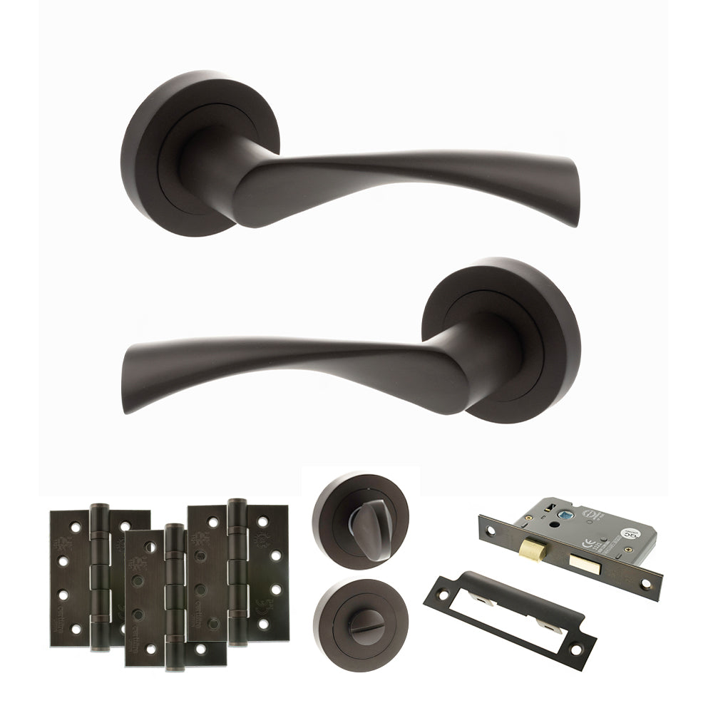 Colorado Door Handle Pack in Urban Dark Bronze