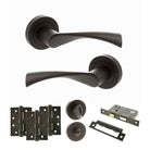 Colorado Door Handle Pack in Urban Dark Bronze