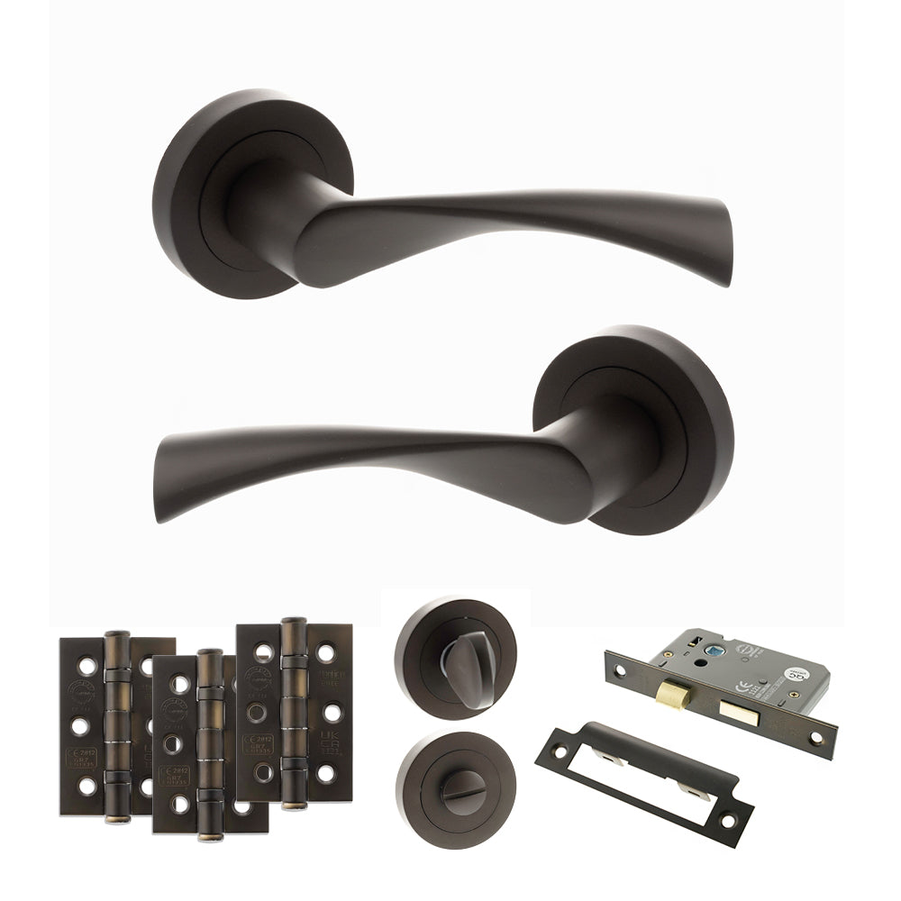 Colorado Door Handle Pack in Urban Dark Bronze