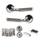 Dakota Door Handle Pack in Polished Chrome