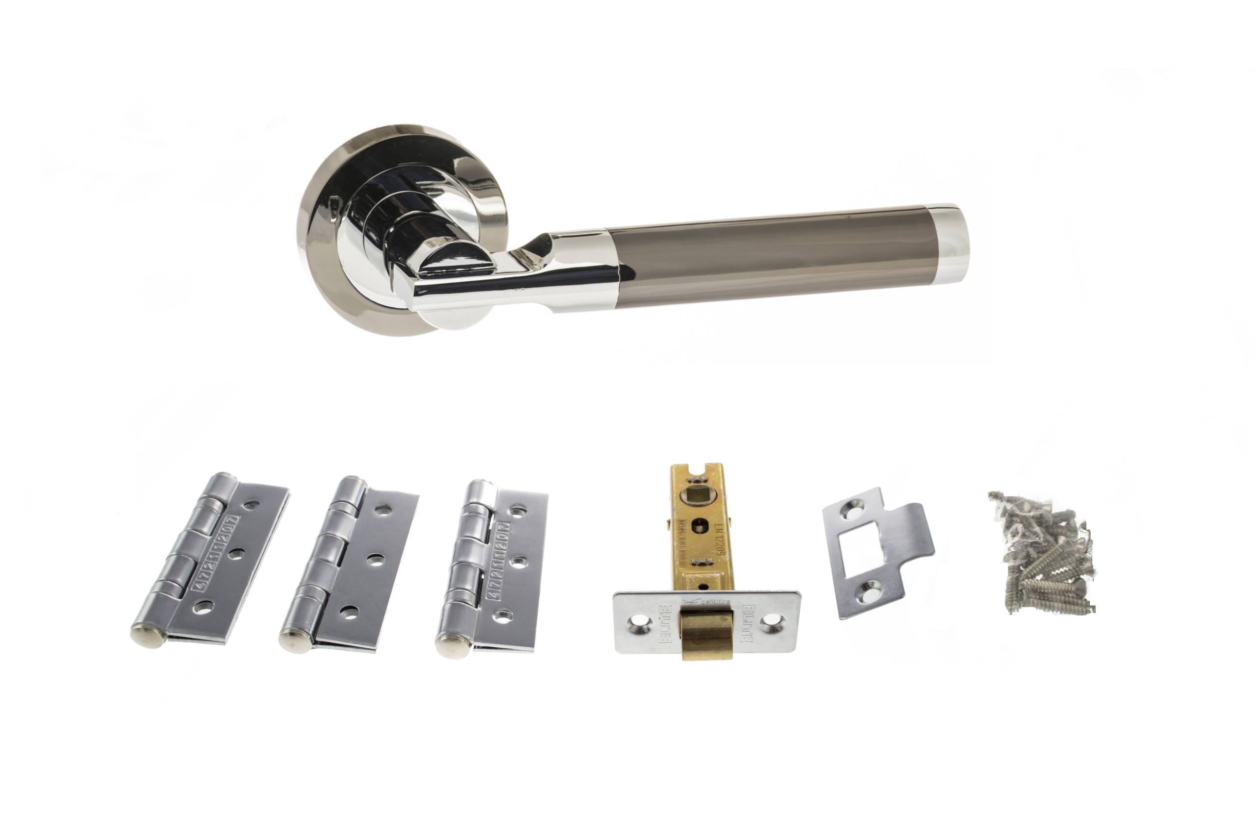 Dakota Door Handle Pack in Polished Chrome