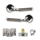 Dakota Door Handle Pack in Polished Chrome