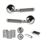 Dakota Door Handle Pack in Polished Chrome