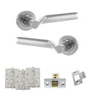 Hawaii Door Handle Pack in Polished Chrome