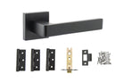 Montana Door Handle Pack in Matt Black
