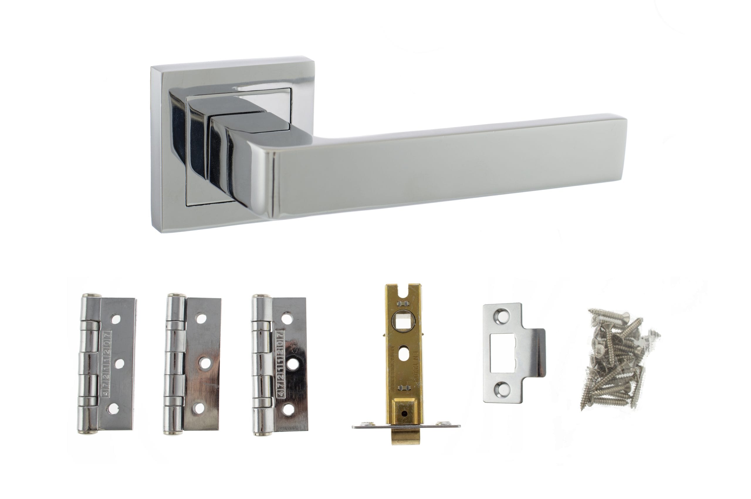 Montana Door Handle Pack in Polished Chrome