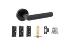 STATUS Carolina Door Handle Pack in Matt Black