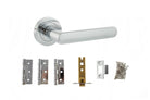 STATUS Carolina Door Handle Pack in Polished Chrome