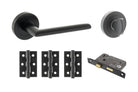 STATUS Alabama Door Handle Pack in Matt Black