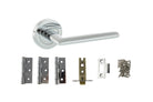 STATUS Alabama Door Handle Pack in Polished Chrome