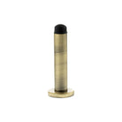 Atlantic Premium Wall Mounted Door Stop on Concealed Fix Rose - Antique Brass