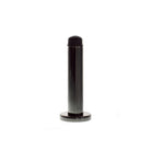 Atlantic Premium Wall Mounted Door Stop on Concealed Fix Rose - Black Nickel