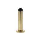 Atlantic Premium Wall Mounted Door Stop on Concealed Fix Rose - Polished Brass