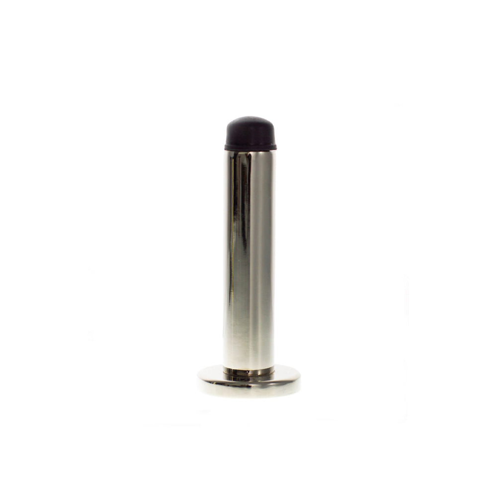Atlantic Premium Wall Mounted Door Stop on Concealed Fix Rose - Polished Nickel