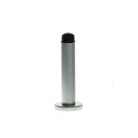 Atlantic Premium Wall Mounted Door Stop on Concealed Fix Rose - Satin Chrome