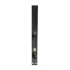 Atlantic Lever Action Flush Bolt 200mm x 19mm Stainless Steel - Matt Black