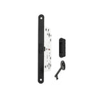 AGB Polaris 2XT Magnetic Key Sashlock 60mm backset with strike plates for ALU doors - Matt Black