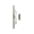 AGB Polaris 2XT Magnetic Bathroom Lock 50mm backset with strike plates for ALU doors - Satin Chrome