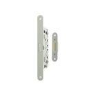 AGB Polaris 2XT Magnetic Bathroom Lock 50mm backset - White