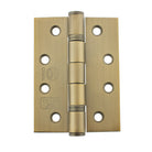 Atlantic Ball Bearing Hinges Grade 13 Fire Rated 4" x 3" x 3mm - Satin Brass
