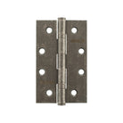 Atlantic Slim Knuckle Ball Bearing Hinges 4" x 2.5" x 2.5mm - Distressed Silver