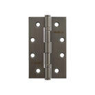 Atlantic Slim Knuckle Ball Bearing Hinges 4" x 2.5" x 2.5mm - Matt Gun Metal