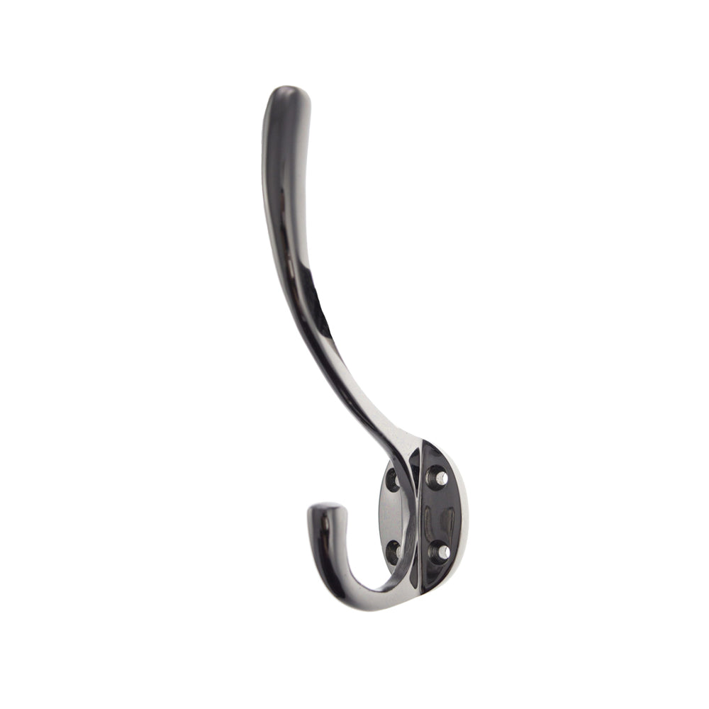 Atlantic Traditional Hat & Coat Hook - Black Nickel