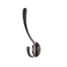 Atlantic Traditional Hat & Coat Hook - Distressed Silver