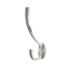 Atlantic Traditional Hat & Coat Hook - Satin Chrome