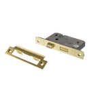 Atlantic Bathroom Lock [CE] 2.5" - Polished Brass