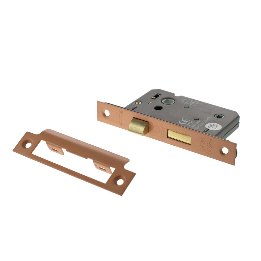Atlantic Bathroom Lock [CE] 2.5" - Urban Satin Copper