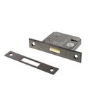 Atlantic 3 Lever Key Deadlock [CE] 2.5" - Black Nickel