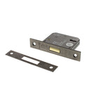 Atlantic 3 Lever Key Deadlock [CE] Keyed Alike 2.5" - Distressed Silver