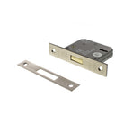 Atlantic 3 Lever Key Deadlock [CE] Keyed Alike 3" - Satin Nickel