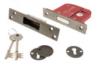 Atlantic 5 Lever Key Deadlock [BS] Keyed Alike 2.5" - Urban Bronze