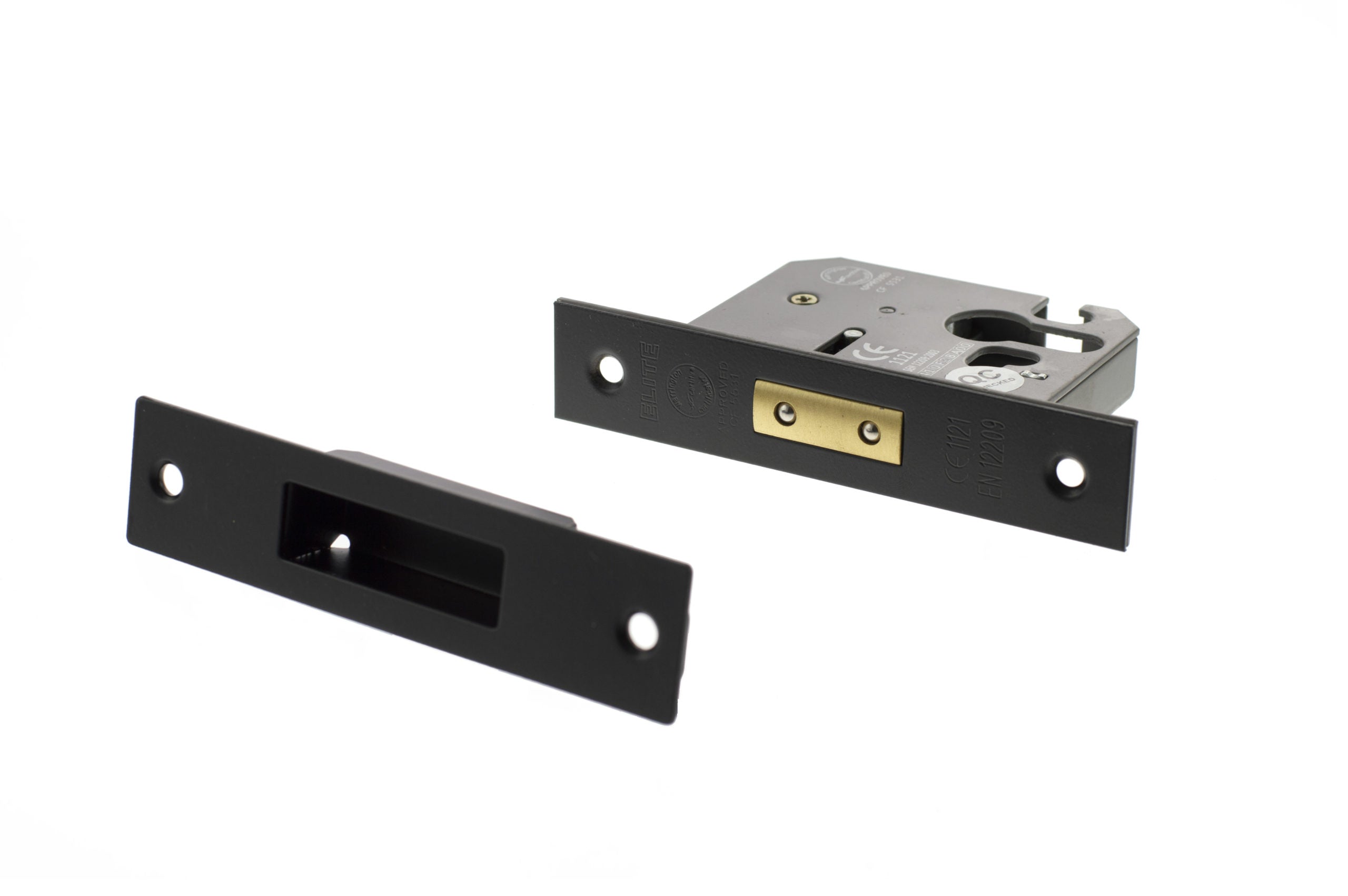 Atlantic Euro Deadlock [CE] 2.5" - Matt Black