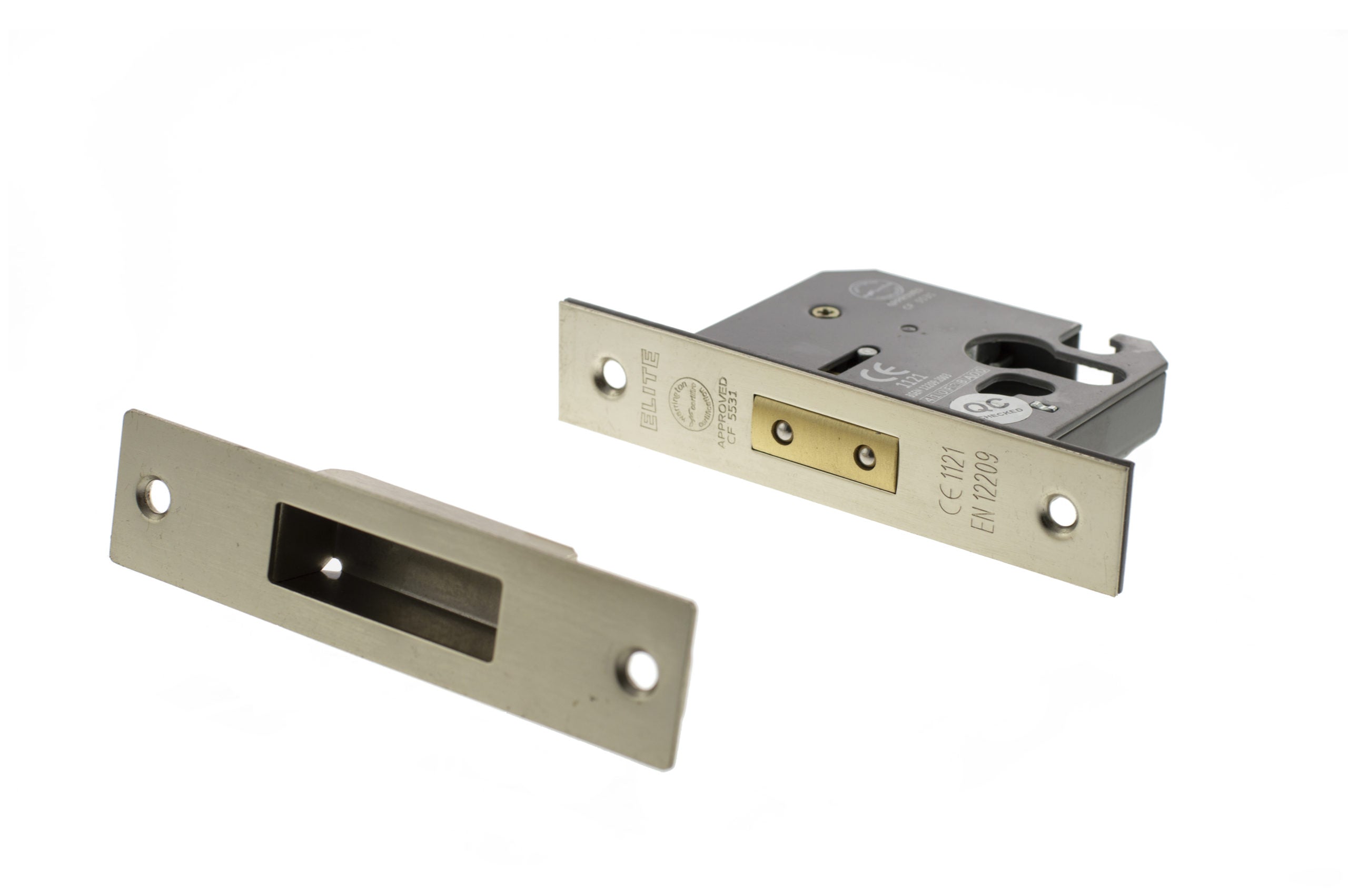 Atlantic Euro Deadlock [CE] 2.5" - Satin Nickel