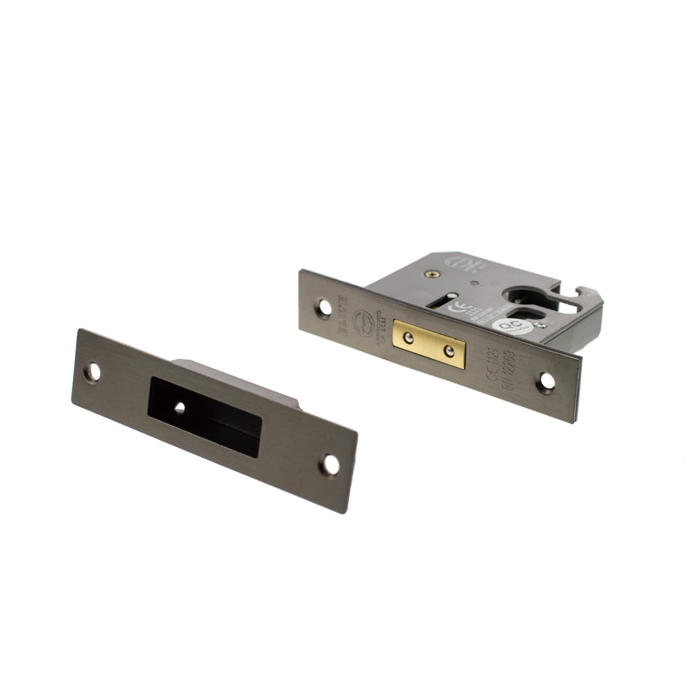 Atlantic Euro Deadlock [CE] 3" - Urban Bronze