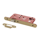 Atlantic DIN Radius Latch 60mm backset - Satin Brass
