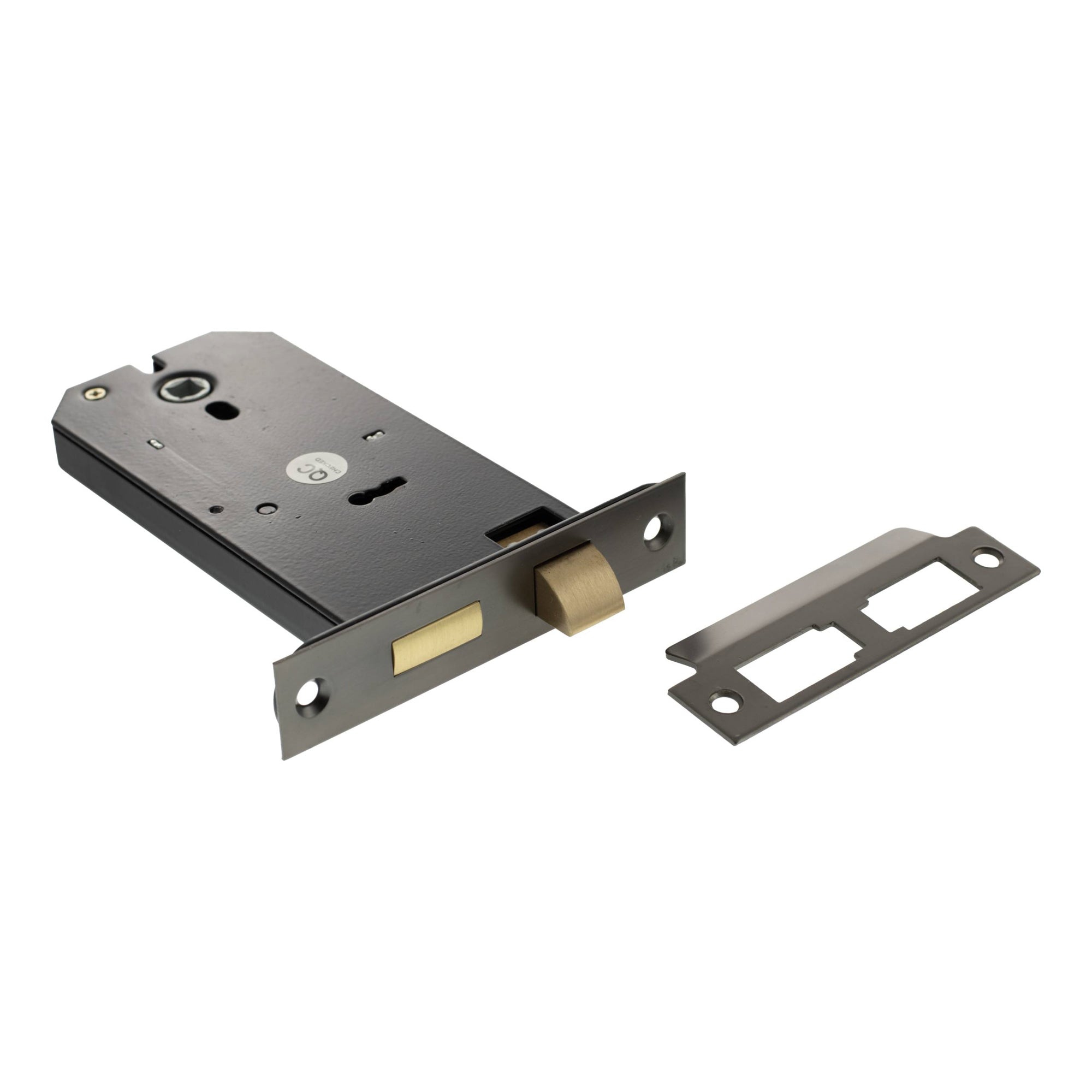 Atlantic Horizontal 3 Lever Sashlock 6" - Matt Gun Metal