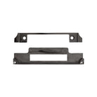 Atlantic Euro Sashlock Rebate Kit for 45mm+ doors - Black Nickel